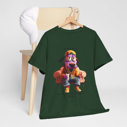 Vibrant Courage Graphic Tee, Fun Unisex Cotton Shirt, Funny Casual Wear, Unique Gift for Friends, Meme Apparel, Personal Style Statement