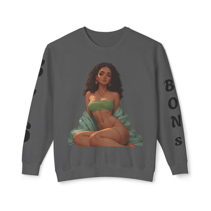 Bold Art Crewneck Sweatshirt for Creative Souls, Dancehall Vibe Apparel, Unique Gift for Artists, Comfortable Fashion Statement, [...]