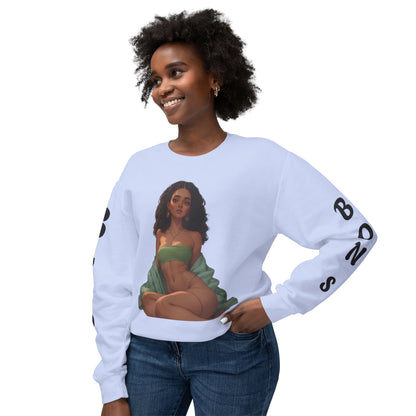 Bold Art Crewneck Sweatshirt for Creative Souls, Dancehall Vibe Apparel, Unique Gift for Artists, Comfortable Fashion Statement, [...]