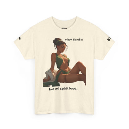 Vibrant Graphic Tee for Her, Fun Cotton Shirt, Funny Casual Wear, Unique Gift for Friends, Personal Style Statement