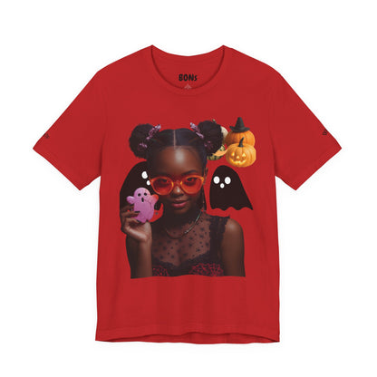 Spooky Chic Tee - Cute Halloween T-Shirt, Trendy Graphic Tee, Unisex Halloween Shirt, Party Apparel, Unique Gift Ideas