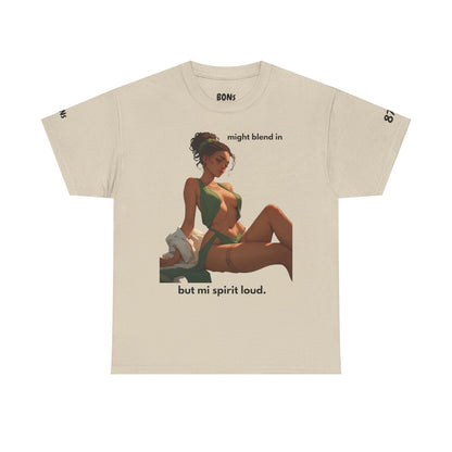 Vibrant Graphic Tee for Her, Fun Cotton Shirt, Funny Casual Wear, Unique Gift for Friends, Personal Style Statement