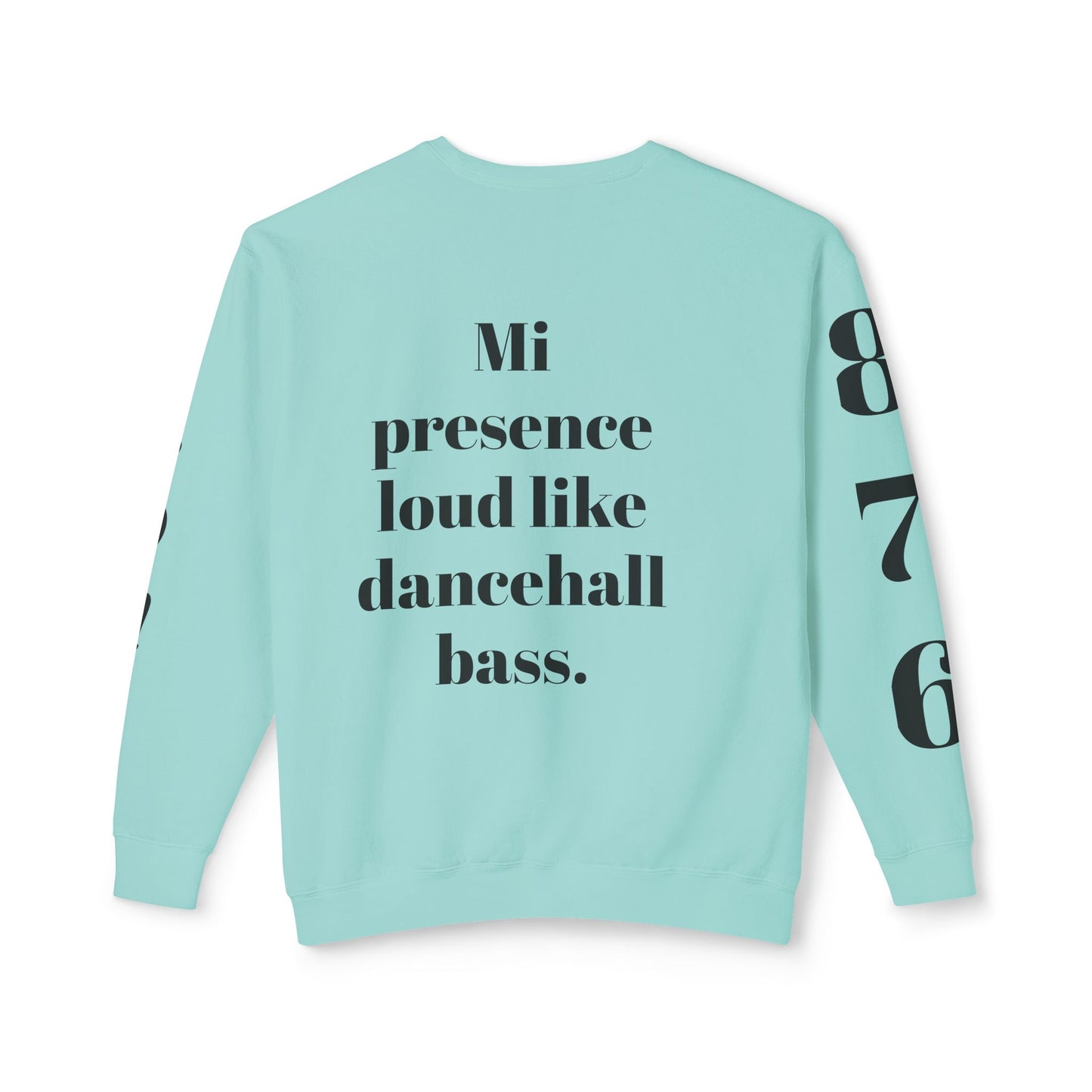 Bold Art Crewneck Sweatshirt for Creative Souls, Dancehall Vibe Apparel, Unique Gift for Artists, Comfortable Fashion Statement, [...]