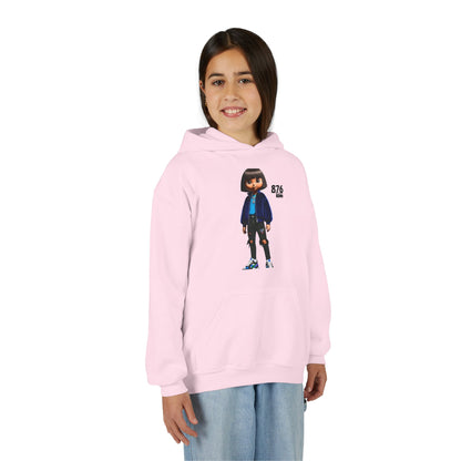 Youth Fashion Hoodie with Trendy Graphic, Cool Casual Wear for Kids, Gift for Birthday, Back-to-School, Everyday Style