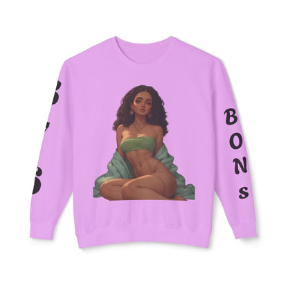 Bold Art Crewneck Sweatshirt for Creative Souls, Dancehall Vibe Apparel, Unique Gift for Artists, Comfortable Fashion Statement, [...]