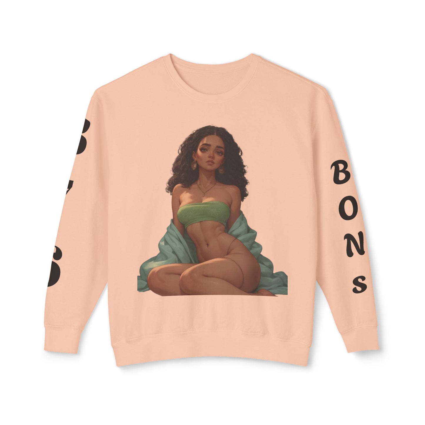 Bold Art Crewneck Sweatshirt for Creative Souls, Dancehall Vibe Apparel, Unique Gift for Artists, Comfortable Fashion Statement, [...]