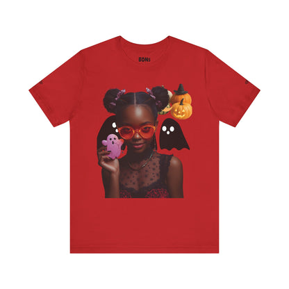 Spooky Chic Tee - Cute Halloween T-Shirt, Trendy Graphic Tee, Unisex Halloween Shirt, Party Apparel, Unique Gift Ideas