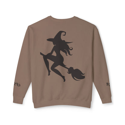 Witch Please Crewneck Sweatshirt, Women Halloween Apparel, Cozy Gift for Witches, Fall Fashion, Casual Wear, Spooky Season