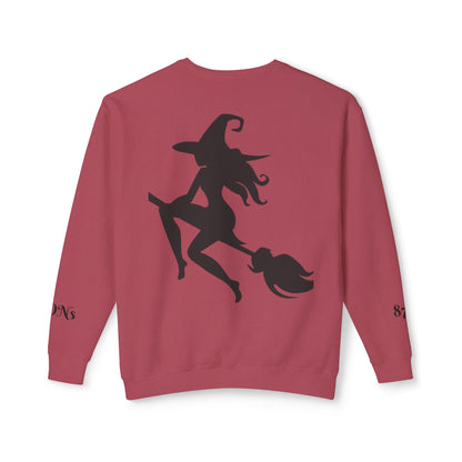 Witch Please Crewneck Sweatshirt, Women Halloween Apparel, Cozy Gift for Witches, Fall Fashion, Casual Wear, Spooky Season