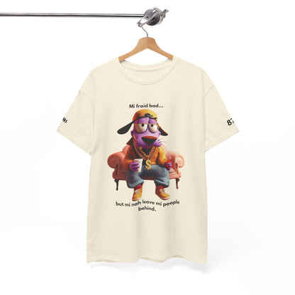 Vibrant Courage Graphic Tee, Fun Unisex Cotton Shirt, Funny Casual Wear, Unique Gift for Friends, Meme Apparel, Personal Style Statement