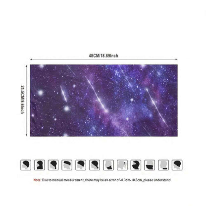 QUALICOS Sports Scarf - Versatile Neck Gaiter, Headband & Wristband with Galaxy & Starry Night Patterns, Unisex All-Season Outdoor Gear for Hiking, Cycling & Fitness - BON's