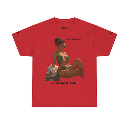 Vibrant Graphic Tee for Her, Fun Cotton Shirt, Funny Casual Wear, Unique Gift for Friends, Personal Style Statement