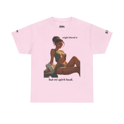 Vibrant Graphic Tee for Her, Fun Cotton Shirt, Funny Casual Wear, Unique Gift for Friends, Personal Style Statement