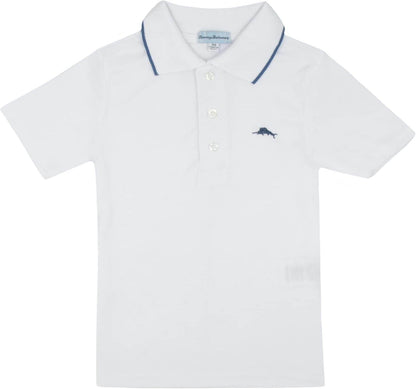Tommy Bahama Boys Polo Shirt - Back to School 3-Pack Outfit with Short Sleeve Collared Design, Front Button Closure & Embroidered Logo - BON's