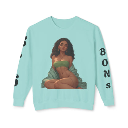 Bold Art Crewneck Sweatshirt for Creative Souls, Dancehall Vibe Apparel, Unique Gift for Artists, Comfortable Fashion Statement, [...]