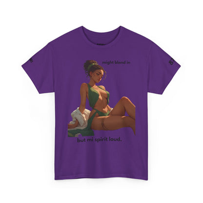 Vibrant Graphic Tee for Her, Fun Cotton Shirt, Funny Casual Wear, Unique Gift for Friends, Personal Style Statement