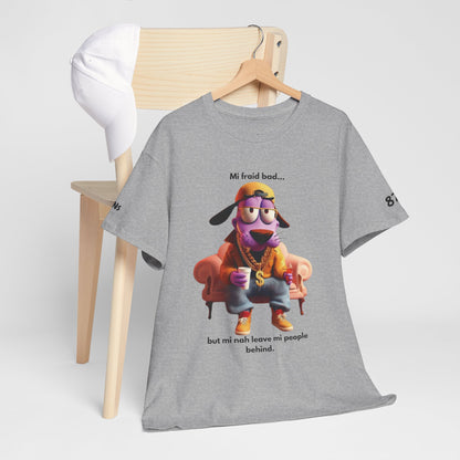 Vibrant Courage Graphic Tee, Fun Unisex Cotton Shirt, Funny Casual Wear, Unique Gift for Friends, Meme Apparel, Personal Style Statement