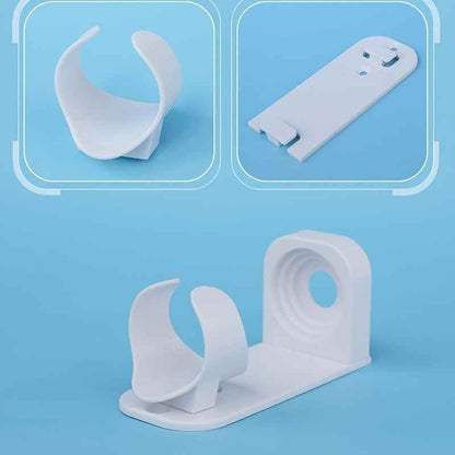 1pc Electric Toothbrush Holder - Wall-Mounted Toothbrush Stand Rack for 90% Electric Toothbrushes - Space-Saving, Easy-to-Clean, Modern Home Decor, Furniture for Bathroom, Ideal for Small Spaces - BON's