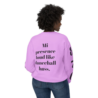 Bold Art Crewneck Sweatshirt for Creative Souls, Dancehall Vibe Apparel, Unique Gift for Artists, Comfortable Fashion Statement, [...]