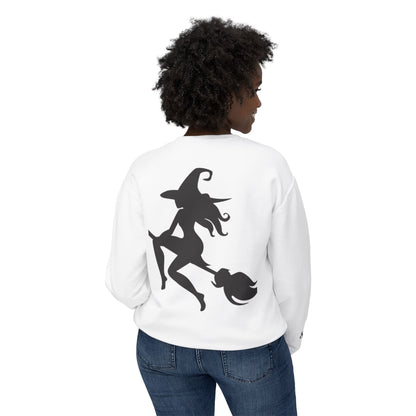 Witch Please Crewneck Sweatshirt, Women Halloween Apparel, Cozy Gift for Witches, Fall Fashion, Casual Wear, Spooky Season