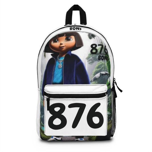 Dora Cartoon Character Backpack, Fun School Bag, Trendy Book Bag, Disney-Inspired, Unique Gift for Kids