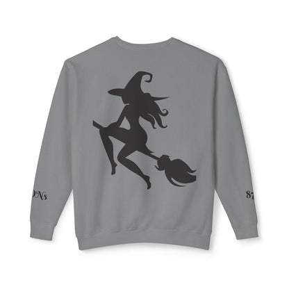 Witch Please Crewneck Sweatshirt, Women Halloween Apparel, Cozy Gift for Witches, Fall Fashion, Casual Wear, Spooky Season