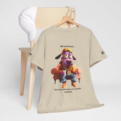 Vibrant Courage Graphic Tee, Fun Unisex Cotton Shirt, Funny Casual Wear, Unique Gift for Friends, Meme Apparel, Personal Style Statement