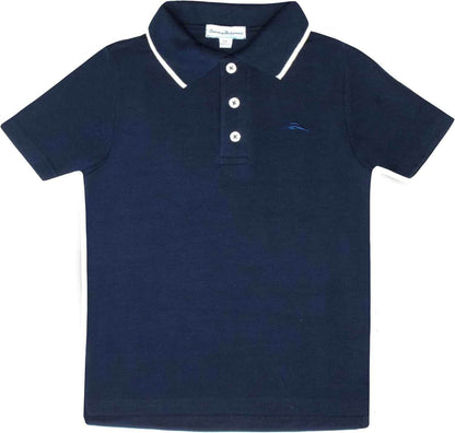 Tommy Bahama Boys Polo Shirt - Back to School 3-Pack Outfit with Short Sleeve Collared Design, Front Button Closure & Embroidered Logo - BON's