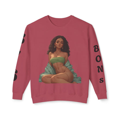 Bold Art Crewneck Sweatshirt for Creative Souls, Dancehall Vibe Apparel, Unique Gift for Artists, Comfortable Fashion Statement, [...]