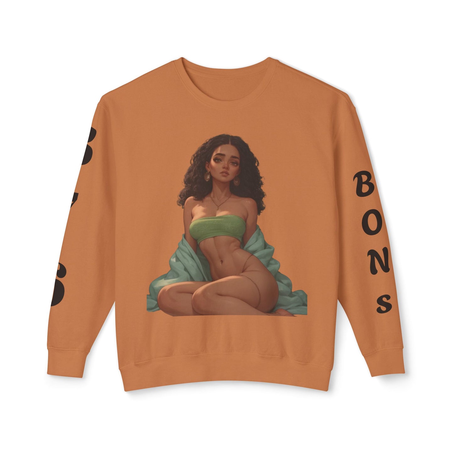 Bold Art Crewneck Sweatshirt for Creative Souls, Dancehall Vibe Apparel, Unique Gift for Artists, Comfortable Fashion Statement, [...]