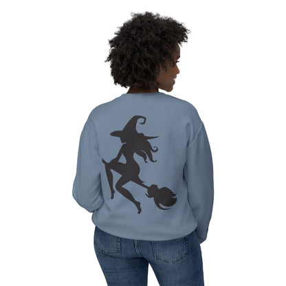 Witch Please Crewneck Sweatshirt, Women Halloween Apparel, Cozy Gift for Witches, Fall Fashion, Casual Wear, Spooky Season