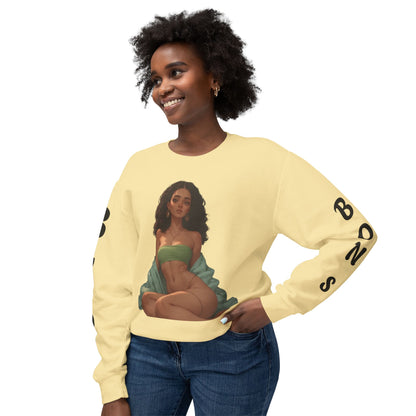 Bold Art Crewneck Sweatshirt for Creative Souls, Dancehall Vibe Apparel, Unique Gift for Artists, Comfortable Fashion Statement, [...]