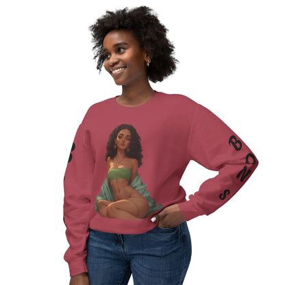 Bold Art Crewneck Sweatshirt for Creative Souls, Dancehall Vibe Apparel, Unique Gift for Artists, Comfortable Fashion Statement, [...]