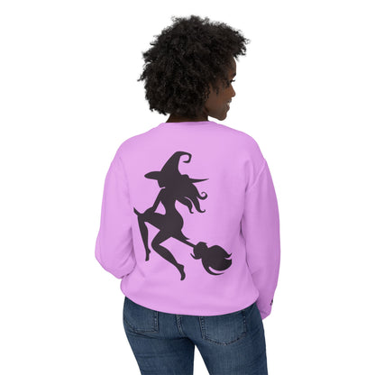 Witch Please Crewneck Sweatshirt, Women Halloween Apparel, Cozy Gift for Witches, Fall Fashion, Casual Wear, Spooky Season