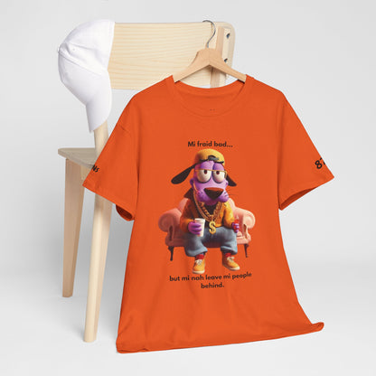 Vibrant Courage Graphic Tee, Fun Unisex Cotton Shirt, Funny Casual Wear, Unique Gift for Friends, Meme Apparel, Personal Style Statement
