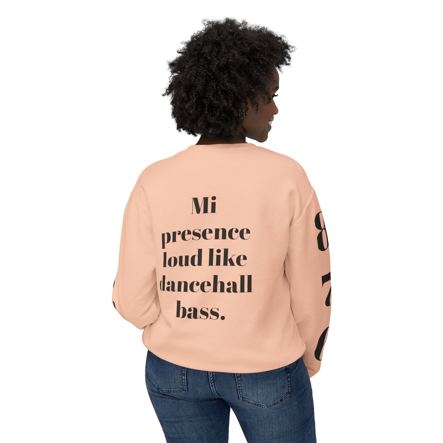 Bold Art Crewneck Sweatshirt for Creative Souls, Dancehall Vibe Apparel, Unique Gift for Artists, Comfortable Fashion Statement, [...]