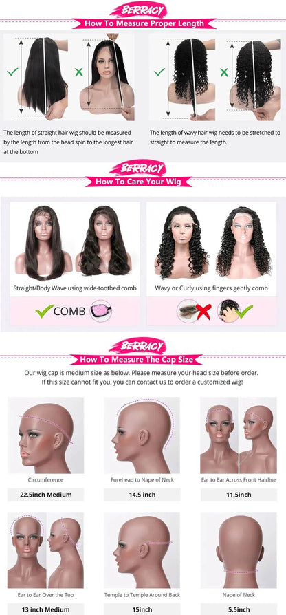 250 Density Deep Curly Wave Wig 30 Inch HD Lace Frontal 360 Full Lace Human Hair Wig - BON's