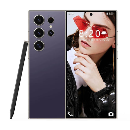 Best S25 Ultra Smartphone - New 5G S24 Original Phone 7.3 Inch 16GB+512GB Android Mobile - BON's