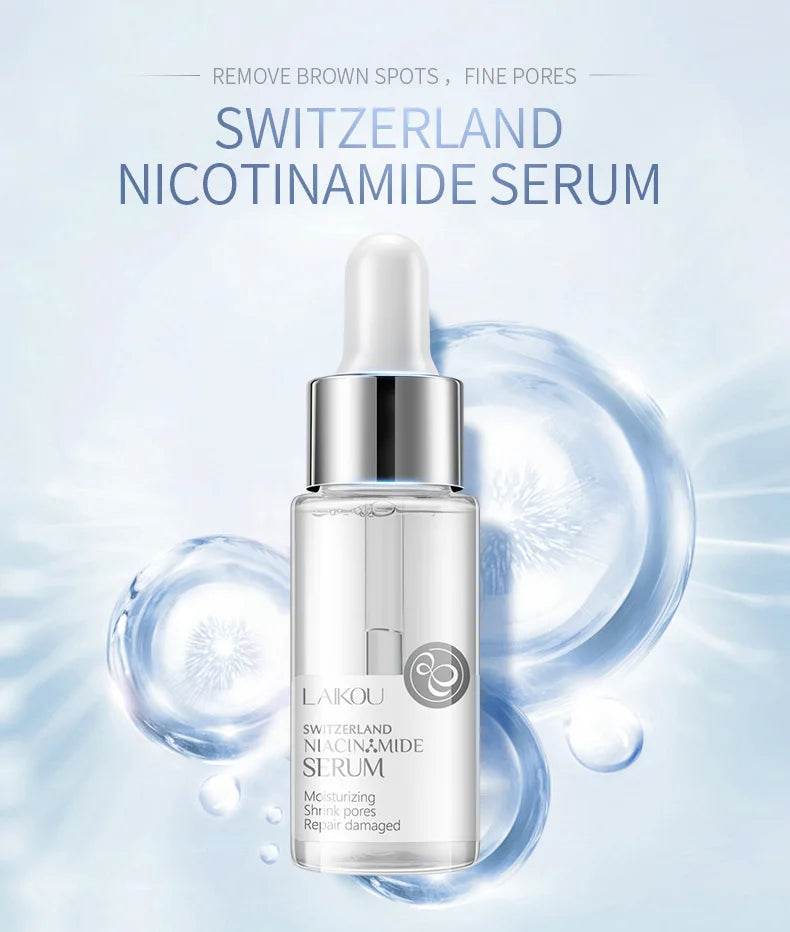 LAIKOU Sakura Serum - Japan Sakura Essence Moisturizing Hyaluronic Acid with 24K Gold and Vitamin C for Brightening Skin Care - BON's