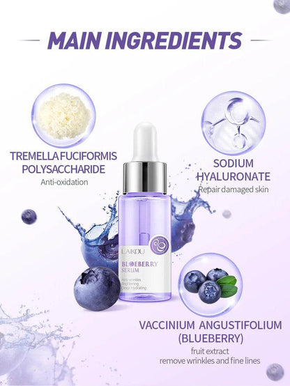 LAIKOU Sakura Serum - Japan Sakura Essence Moisturizing Hyaluronic Acid with 24K Gold and Vitamin C for Brightening Skin Care - BON's