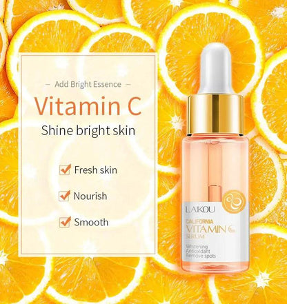 LAIKOU Sakura Serum - Japan Sakura Essence Moisturizing Hyaluronic Acid with 24K Gold and Vitamin C for Brightening Skin Care - BON's