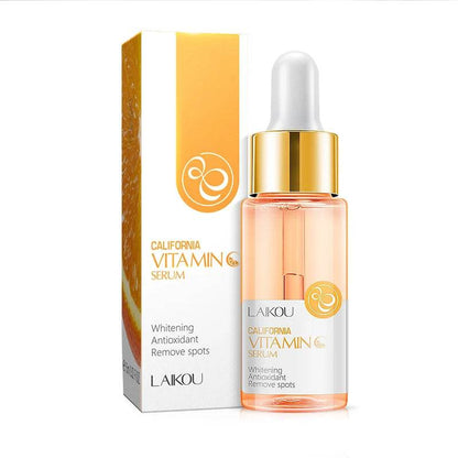 LAIKOU Sakura Serum - Japan Sakura Essence Moisturizing Hyaluronic Acid with 24K Gold and Vitamin C for Brightening Skin Care - BON's