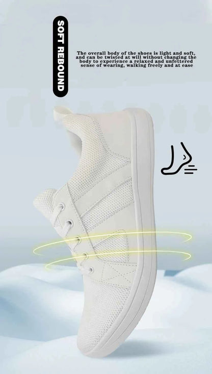 Wide-Toe Barefoot Sneakers – Breathable, Non-Slip Sports Shoes for Walking, Jogging & Everyday Style