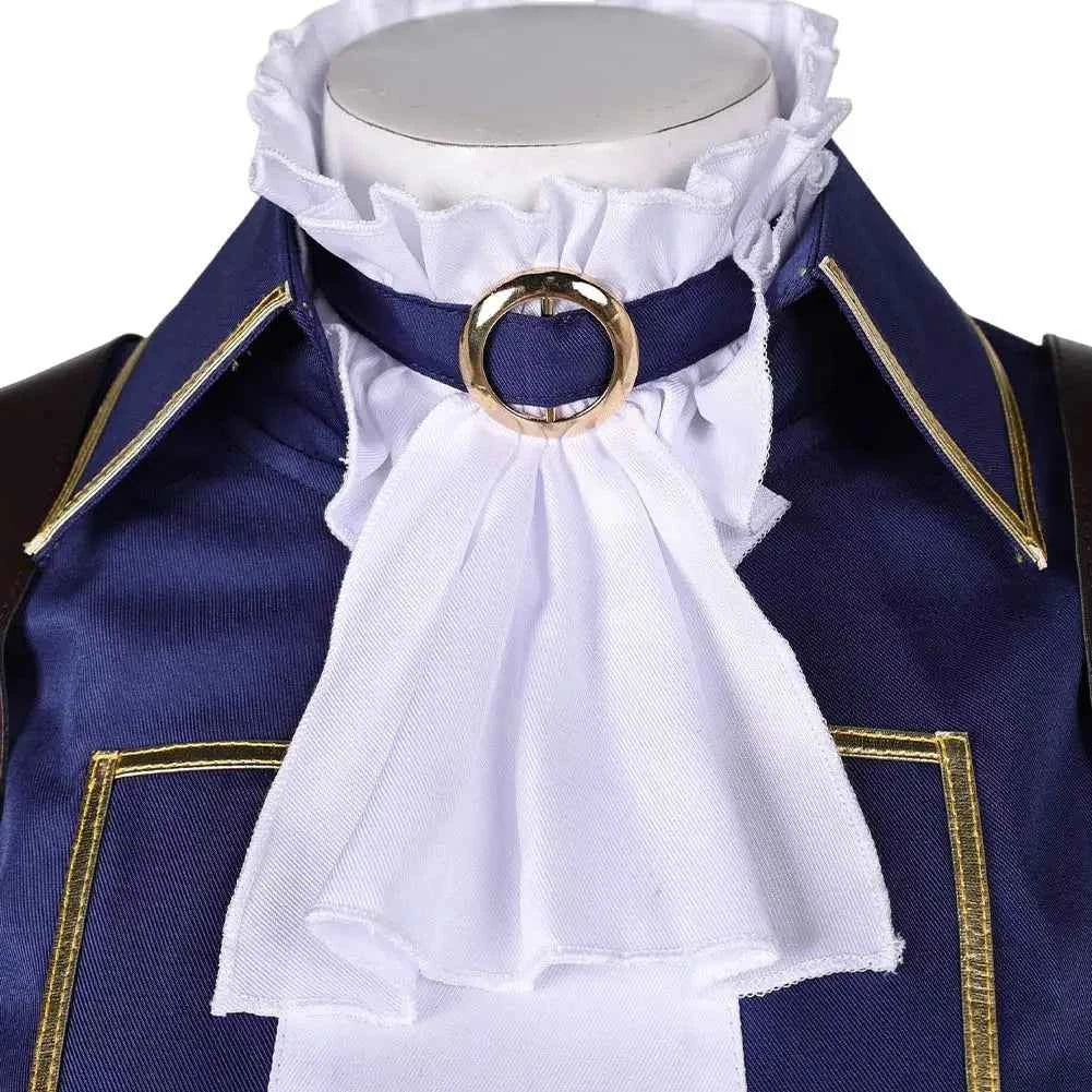 Disguise Caitlyn Cosplay LOL Roleplay Costume Adult Women Game Fantasia Dress Gloves Wig Outfits Halloween Carnival Party Suit