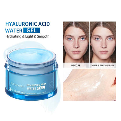 Hyaluronic Acid Moisturizer - Hydrating Water Gel Facial Cream for Dry Skin 50g - BON's