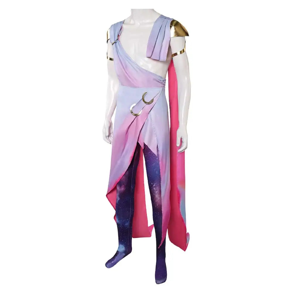Viktor Cosplay LoL Fantasia Arcane Costume Adult Men Top Pants Armbands Wig Outfits Halloween Carnival Party Suit