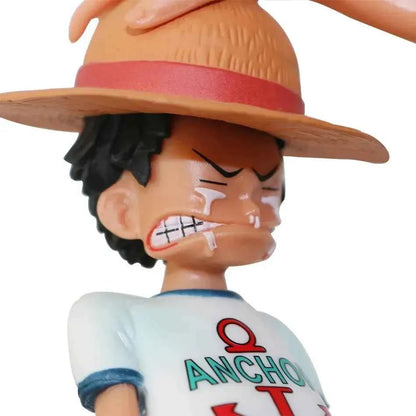 18cm Monkey D. Luffy Action Figure – PVC One Piece Anime Statue Toy & Birthday Gift