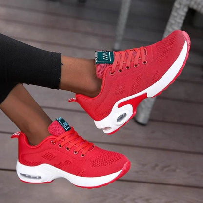 Women Platform Sneakers Shoes Mesh Breathable Running Shoes Chunky Summer Sports Tenis Shoes 2024 Luxury Vulcanize Shoes - BON's