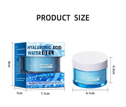Hyaluronic Acid Moisturizer - Hydrating Water Gel Facial Cream for Dry Skin 50g - BON's