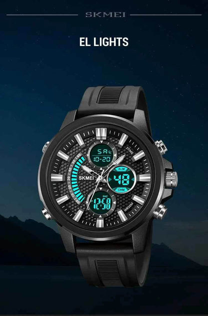 SKMEI Men's Digital Sport Watch - Waterproof, Chrono, Alarm - BON's